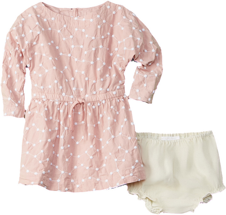 pink burberry dress baby