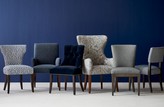 Thumbnail for your product : Crate & Barrel Galloway Paisley Wingback Dining Chair
