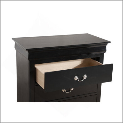 Alcott Hill Louisphillipe Chest , Cherry