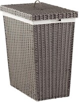Thumbnail for your product : Container Store The Montauk Rectangular Hamper Light Grey