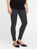 Thumbnail for your product : Old Navy Maternity Full-Panel Heavy-Knit Jersey Leggings