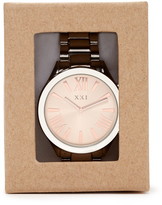 Thumbnail for your product : Forever 21 Classic Analog Watch