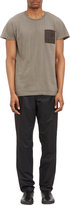 Thumbnail for your product : Robert Geller Contrast Chest Pocket T-shirt
