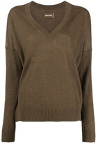 Thumbnail for your product : Zadig & Voltaire Logo-Embellished Cashmere Jumper