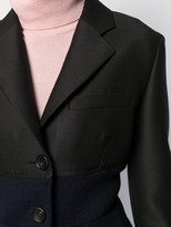 Thumbnail for your product : Lanvin Dual-Fabric Blazer