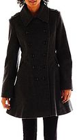 Thumbnail for your product : Collezione Wool-Blend Fit-and-Flare Coat