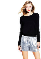 Thumbnail for your product : Vince Camuto Mesh Overlay Sweater