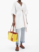 Thumbnail for your product : Loewe Cushion Small Canvas Tote Bag - Yellow