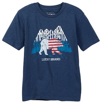 Lucky Brand Home of the Brave Tee (Little Boys)