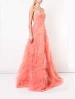 Thumbnail for your product : Marchesa Notte Long Tulle Dress