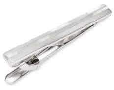 Tateossian Mother Of Pearl Sterling Silver Tie Bar
