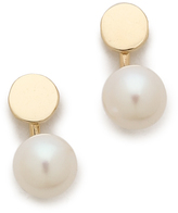 Thumbnail for your product : Ariel Gordon Natural Freshwater Pearl Jacket Stud Earrings