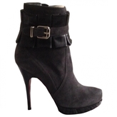 Thumbnail for your product : Luciano Padovan Grey Suede Boots