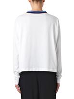 Thumbnail for your product : Marni Contrast-neckline jersey top
