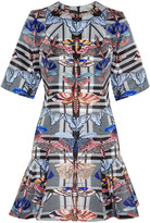 Thumbnail for your product : Temperley London Arielle printed satin-twill mini dress