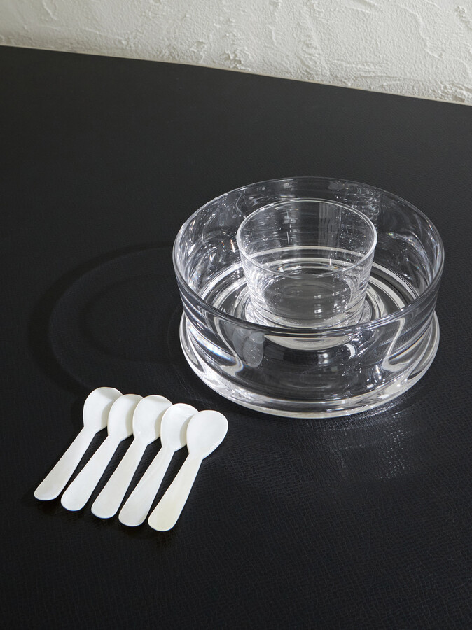 Ethan Glass Caviar Set