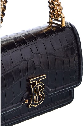 Burberry Mini TB Monogram Leather Shoulder Bag - ShopStyle
