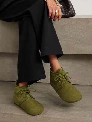 womens green boots uk