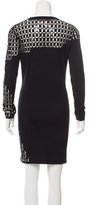 Thumbnail for your product : Versace Embellished Cutout Dress