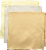 Thumbnail for your product : Stacy Adams Men's 100% Silk Hand Rolled 17"x 17" Pocket Square Three Piece Set