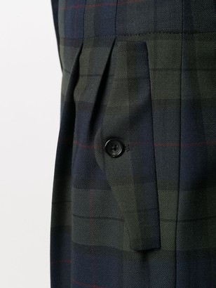 Paul Smith Check Print Tapered Trousers