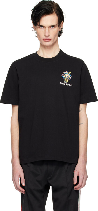 Casablanca Black Diamond Column T-shirt