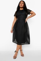 Thumbnail for your product : boohoo Plus Boutique Full Skirted Prom Midi Dress