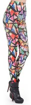Thumbnail for your product : ChicNova Colored Geometric Triangle Leggings