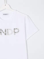 Thumbnail for your product : Dondup Kids embroidered logo T-shirt