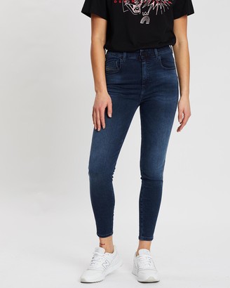 Diesel Women's High-Waisted - Slandy High Skinny Jeans - Size One Size, W24/L30 at The Iconic