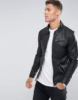 Thumbnail for your product : Selected Leather Jacket