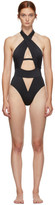 Thumbnail for your product : Agent Provocateur Black Anja One-Piece Swimsuit