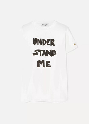 Bella Freud Understand Me Printed Cotton-jersey T-shirt