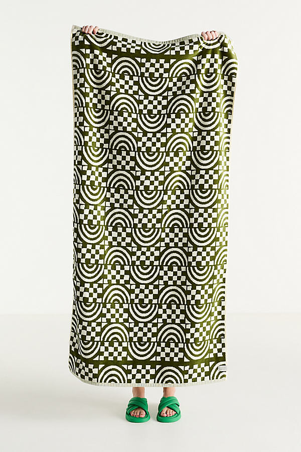 Slowtide x Coco Ho Cotton Woven Beach Towel