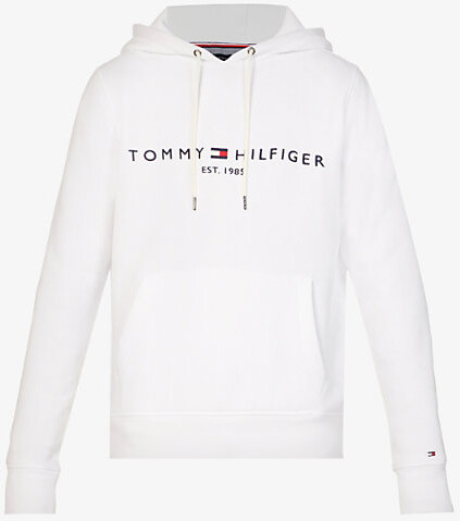 Tommy Hilfiger Logo Embroidered Hoodie - ShopStyle