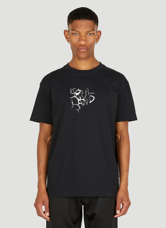 Soulland Lightening Logo T-shirt - Man T-shirts Black Xl