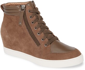 linea paolo faith wedge sneaker