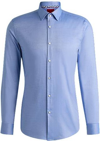 Easy Iron Camicia Hugo Boss Slim HUGO BOSS Slim-fit Shirt In Easy