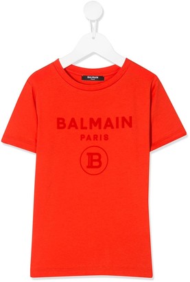 Balmain Kids logo T-shirt
