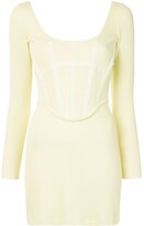 Thumbnail for your product : Dion Lee Bodycon Bodice Mini Dress
