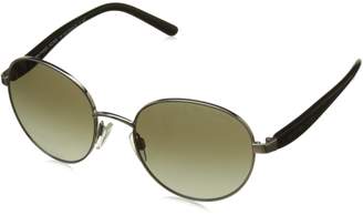 Michael Kors Sadie III Round Sunglasses in Silver Black MK1007 10018E