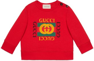 Gucci Baby sweatshirt with logo