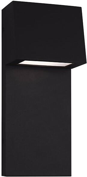 Visual Comfort Studio Rocha Outdoor Wall Sconce in Black, Size: Small