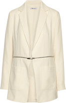 Thumbnail for your product : Alexander Wang T by Convertible crepe blazer