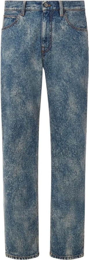 Ferrari Ripped-Detail Jeans