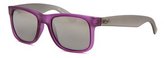 Thumbnail for your product : Ray-Ban Men's Justin Wayfarer Purple Sunglasses