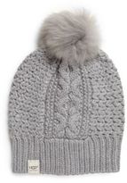 Thumbnail for your product : UGG Nyla Shearling Pom-Pom Beanie