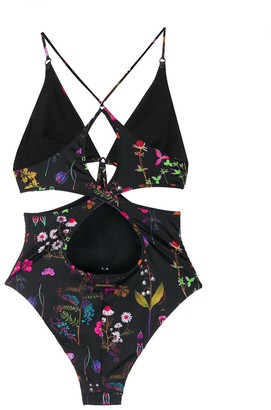 Stella McCartney Floral-Print One-Piece Swimsuit