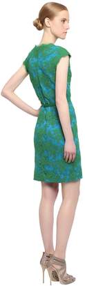 Reem Acra Embellished Cotton & Viscose Lace Dress