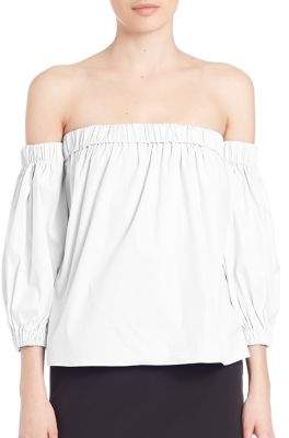 Milly Off-The-Shoulder Blouse